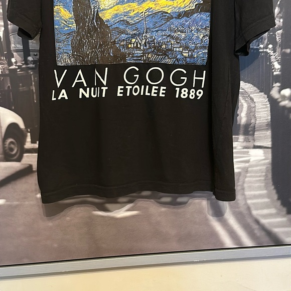 Vintage 90s VINCENT VAN GOGH Size M - Picture 4 of 9